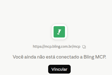 Clique em “Vincular”